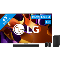 Koop LG OLED65G45LW (2024) + LG DS60TR - Laagste prijs!