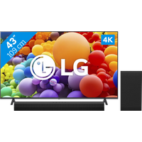 Koop LG 43UR78006LK + Soundbar - Laagste prijs!