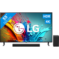 Koop LG 55QNED85T6C (2024) + LG DS40T - Laagste prijs!