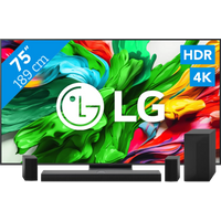 Koop LG 75" QNED86 EVO 4K (2025) + LG DS70TR - Laagste prijs!