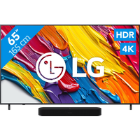 Koop LG 65" QNED82 4K (2025) + Sonos Beam Gen2 Zwart - Laagste prijs!