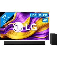 Koop LG 77" OLED EVO G55 4K (2025) + LG DSG10TY - Laagste prijs!