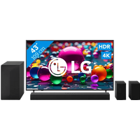 Koop LG 43" 4K Smart UA75 + LG DS60TR - Laagste prijs!