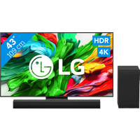 Koop LG 43" QNED86 EVO 4K (2025) + LG DS40T - Laagste prijs!