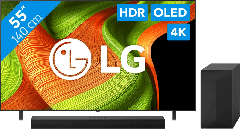 LG 55" OLED B56 4K (2025) + LG DS60TR (6151124555540)