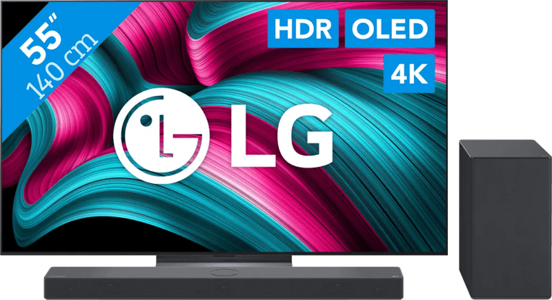 LG 55" OLED EVO C54 4K (2025) + LG DSC9S (6151124691699)