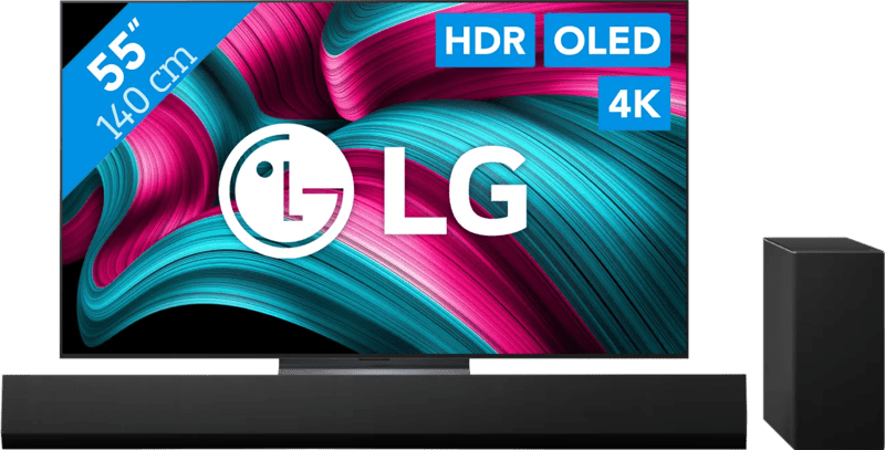 LG 55" OLED EVO C54 4K (2025) + LG DSG10TY (6151124695635)