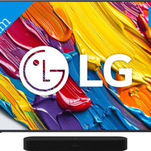 LG 65" QNED82 4K (2025) + Sonos Beam Gen2 Zwart (6151127053050)