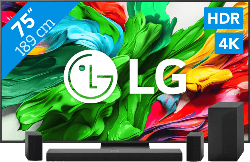 LG 75" QNED86 EVO 4K (2025) + LG DS70TR (6151126796736)