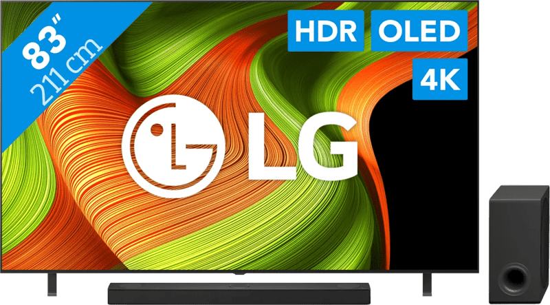 LG 83" OLED B56 4K (2025) + LG DS80TR (6151124533562)