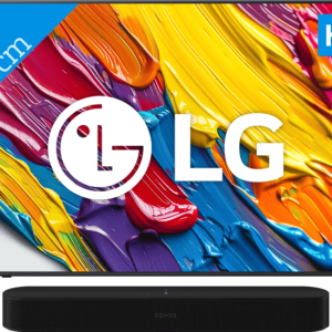 LG 43" QNED82 4K (2025) + Sonos Beam Gen2 Zwart (6151127165111)