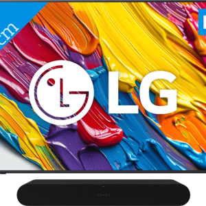 LG 43" QNED82 4K (2025) + Sonos Ray Zwart (6151127130157)