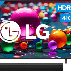 LG 43" Smart UA75 4K (2025) + LG DS40T (6151126728744)
