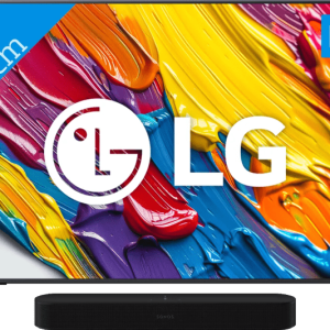 LG 55" QNED82 4K (2025) + Sonos Beam Gen2 Zwart (6151127071061)