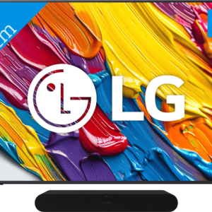 LG 55" QNED82 4K (2025) + Sonos Ray Zwart (6151127058086)
