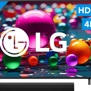 LG 55" Smart UA75 4K (2025) + LG DS40T (6151126715768)