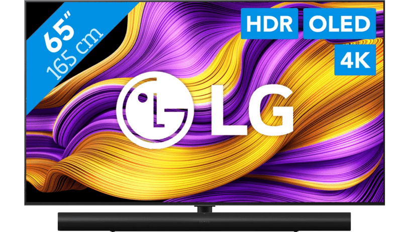 LG 65" OLED EVO G56 4K (2025) + Sonos Arc Ultra Zwart (6151127025040)