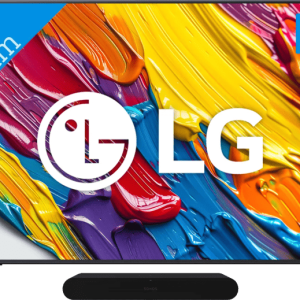 LG 65" QNED82 4K (2025) + Sonos Ray Zwart (6151127042078)