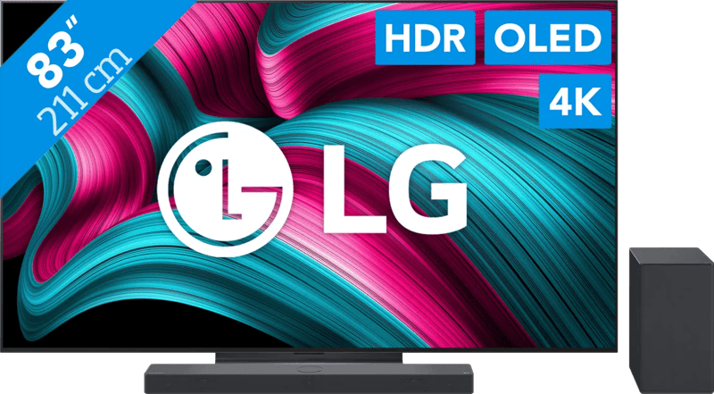 LG 83" OLED EVO C54 4K (2025) + LG DSC9S (6151124659644)